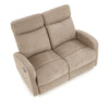 Canapea Recliner tapitata cu stofa, 2 locuri, Osmond 2S Bej, l128xA95xH100 cm (5)