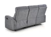 Canapea Recliner tapitata cu stofa, 3 locuri Oslo 3S Gri, l180xA95xH100 cm (7)