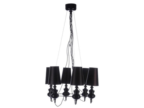 Azzarddo Candelabru Baroco 6 Negru, AZ1379