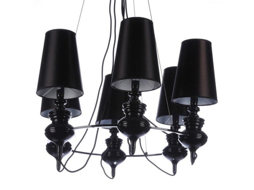 Azzarddo Candelabru Baroco 6 Negru, AZ1379