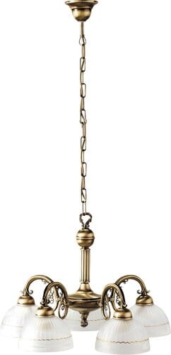 RabaLux Candelabru Flossi 8815 Bronz / Alb