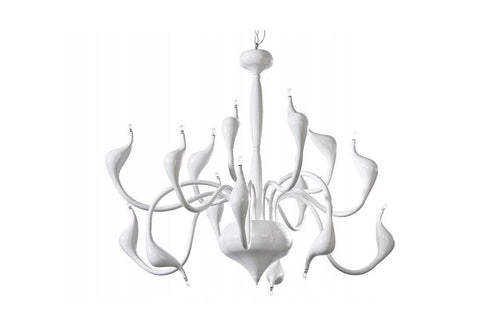 Azzarddo Candelabru Snake 2 Alb, AZ0172