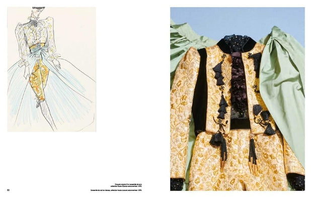 NewMags Carte Yves Saint Laurent - Gold, Yvane Jacob & Elsa Janssen, Editie in Limba Engleza