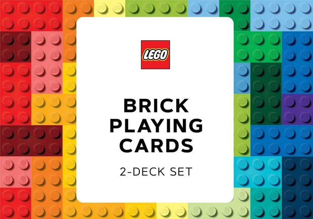 Carti de joc Lego Brick, 14,5 x 2,7 cm