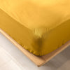 Cearceaf din bumbac cu elastic, Biolina Ecru & UFR-FITTED-SHEET-BIOLINA-OCRE