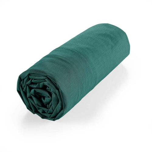 Cearceaf din bumbac cu elastic, Biolina Verde (1)