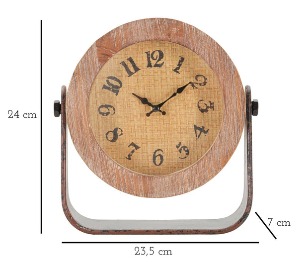 Mauro Ferretti Ceas de masa Clock Round Maro, L23,5xl7xH24 cm