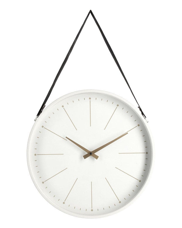 Bizzotto Ceas de perete Timely Alb, L66xl40 cm