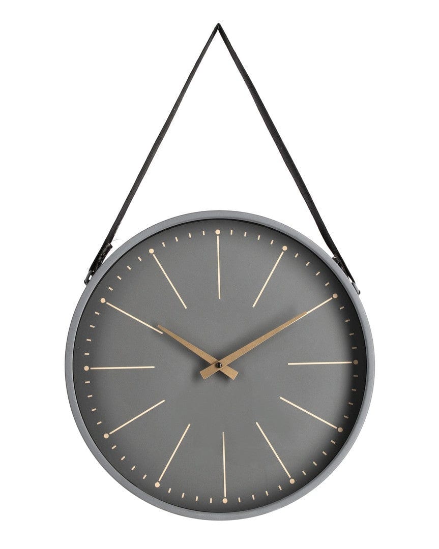 Bizzotto Ceas de perete Timely Gri, L66xl40 cm