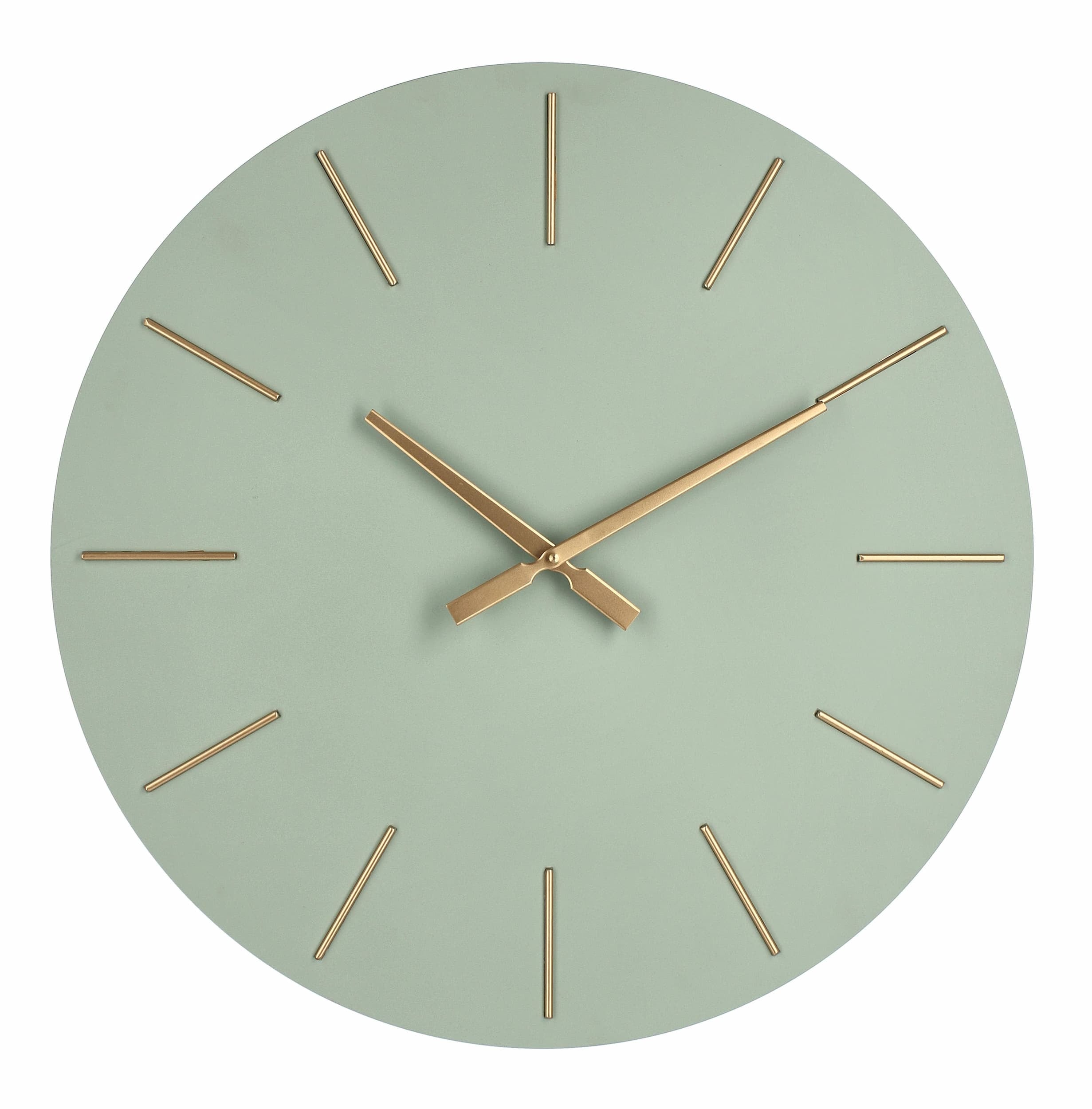 Ceas de perete Timeline D60 Auriu, Ø60 cm (2) & BIZZZT-CLOCK-TIMELINE-D60