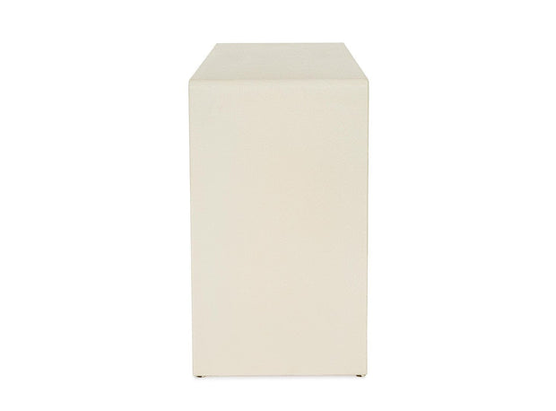 Comoda din MDF, Creamy Alb, l120xA35xH60 cm (3)