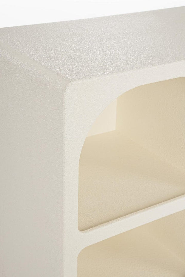 Comoda din MDF, Creamy Alb, l120xA35xH60 cm (4)