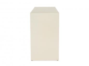 Comoda din MDF, Creamy Alb, l120xA35xH60 cm (8)