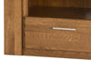 Comoda TV din pal, furnir si lemn, cu 1 sertar si 1 usa, Velvet 24 Small Stejar Rustic, l111xA42xH58 cm - SomProduct Romania
