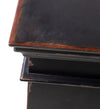 Consola din lemn, cu 3 usi, Gatsby Negru, l168xA45xH85 cm - SomProduct Romania