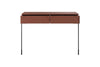 Bogart Consola din MDF si metal, cu 2 sertare, Sonatia 100-2SZ Burgundy / Negru, l104xA45xH82 cm