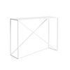 Consola din metal, Memo Alb, l100xA30xH75 cm