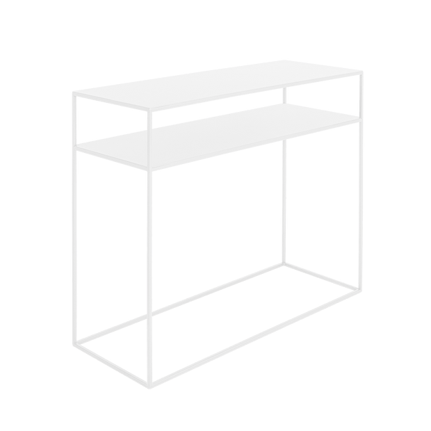 Consola din metal, Tensio 2 Alb, l100xA35xH75 cm