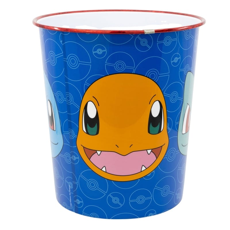 Cos de gunoi din plastic, Pokemon Multicolor, Ø21xH22.5 cm (1)