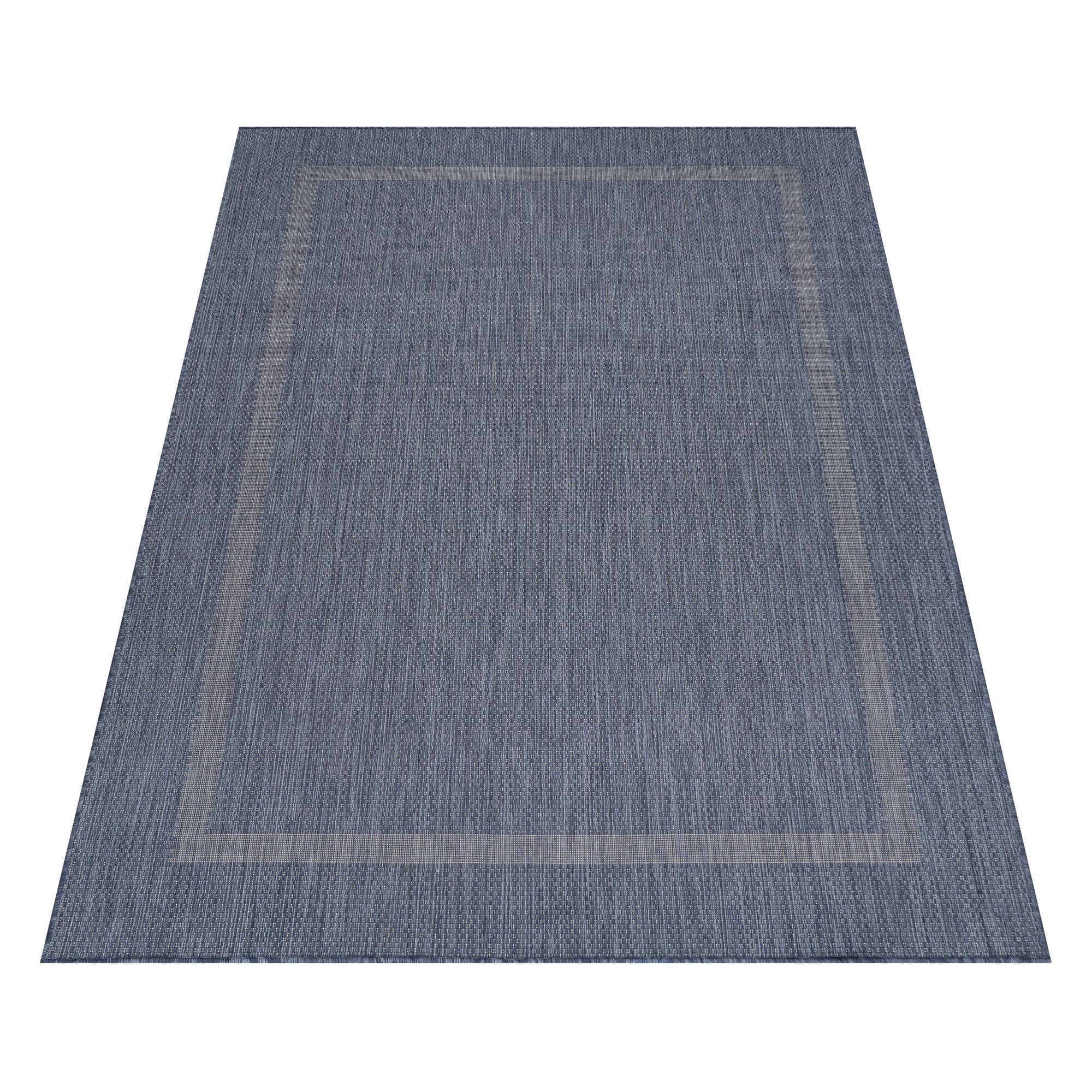 Ayyildiz Teppiche Covor de exterior din PP, Relax 4311 Rectangle Albastru