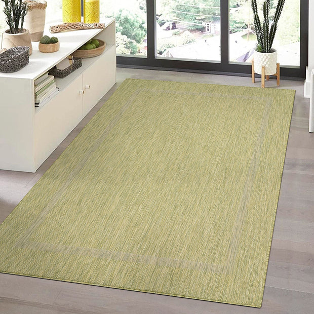 Ayyildiz Teppiche Covor de exterior din PP, Relax 4311 Rectangle Verde