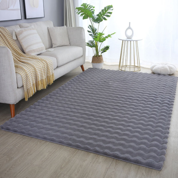 Ayyildiz Teppiche Covor din poliester, Ambiance 5110 Rectangle Gri