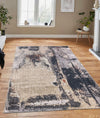 Covor din poliester Digital 4004A047-047 Multicolor & OYOTR-RUG-DIGITAL-4004A047-047