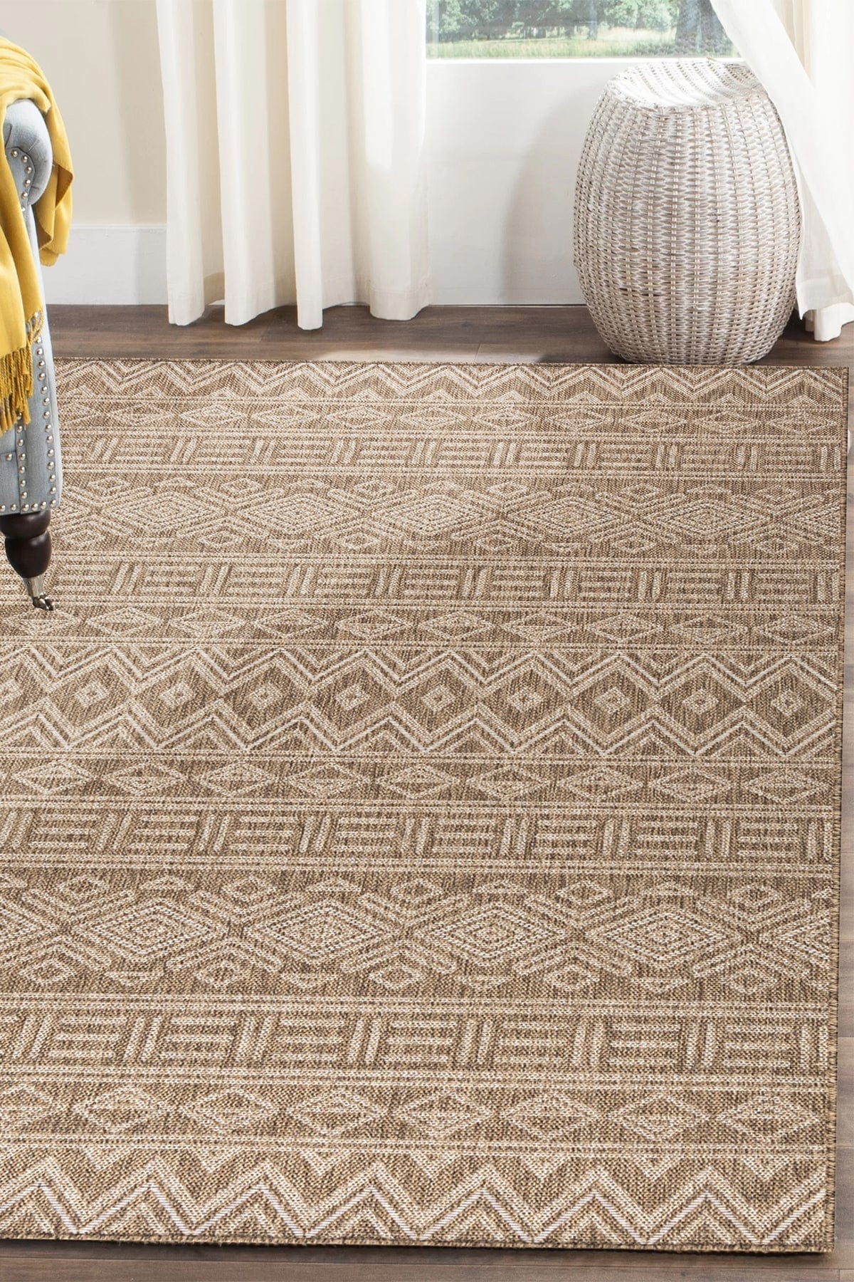 Covor din PP Capri Bej / Maro & OYOTR-RUG-CAPRI-01148B_Sand_Beige