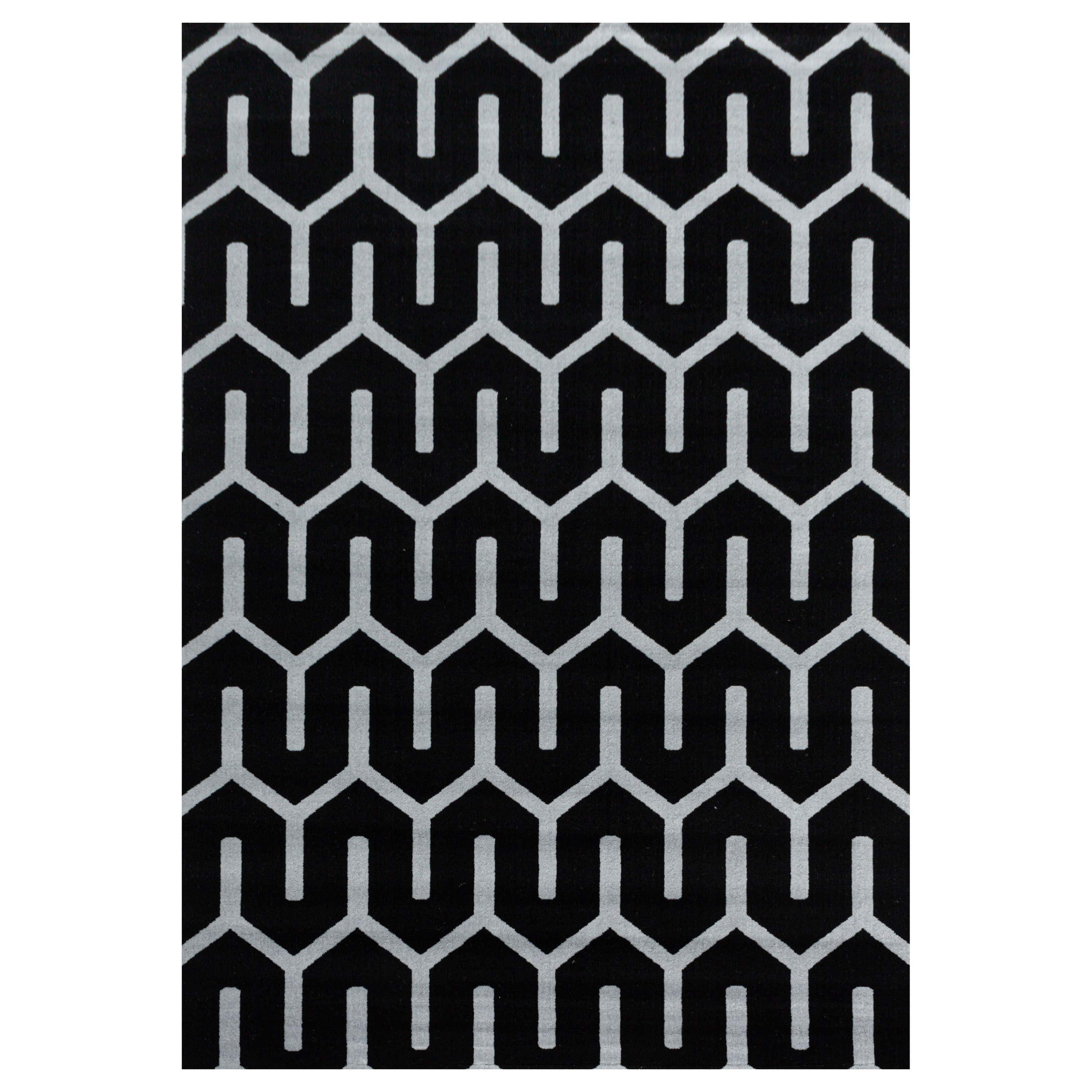 Ayyildiz Teppiche 120 X 170 cm Covor din PP Costa 3524 Geometric Negru