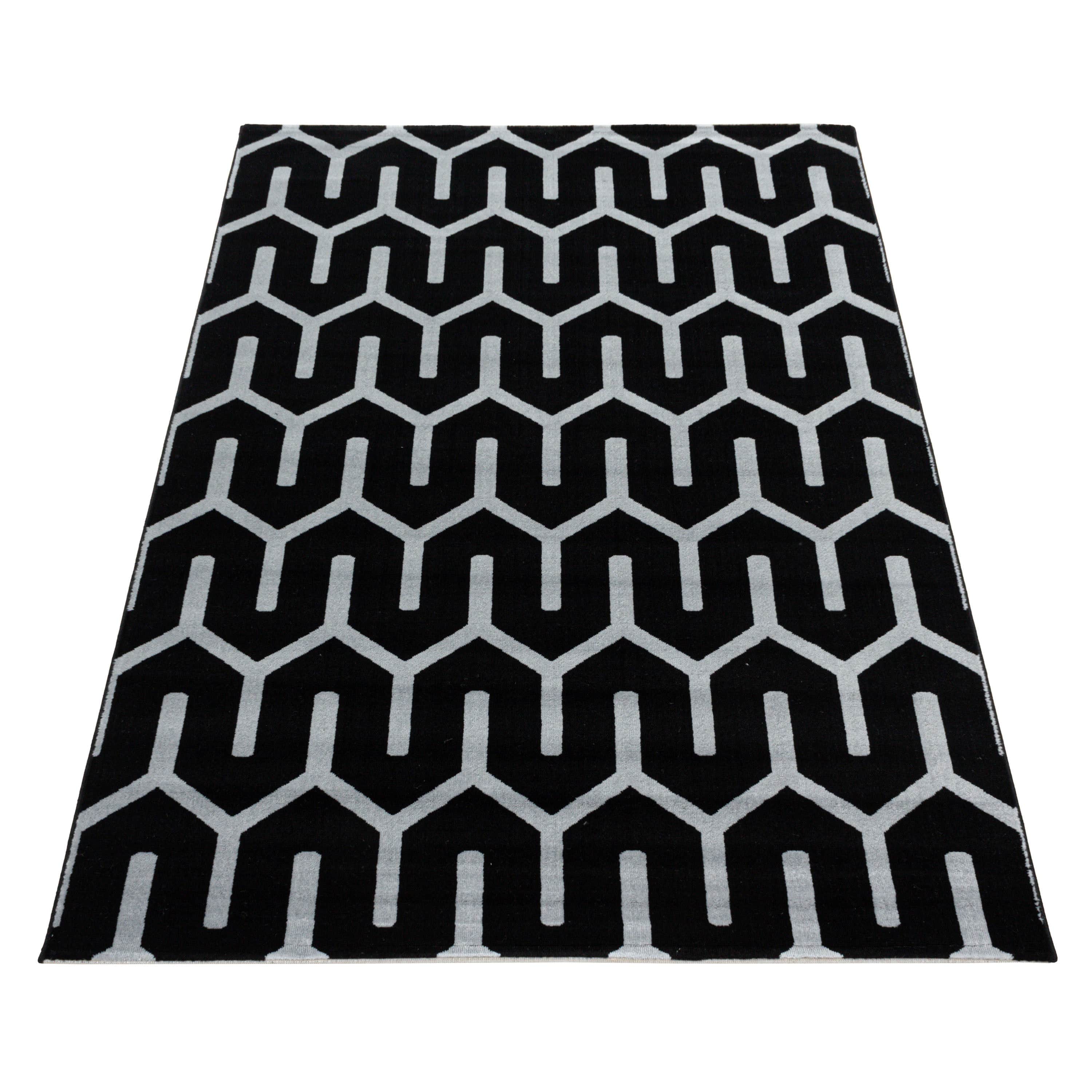 Ayyildiz Teppiche Covor din PP Costa 3524 Geometric Negru