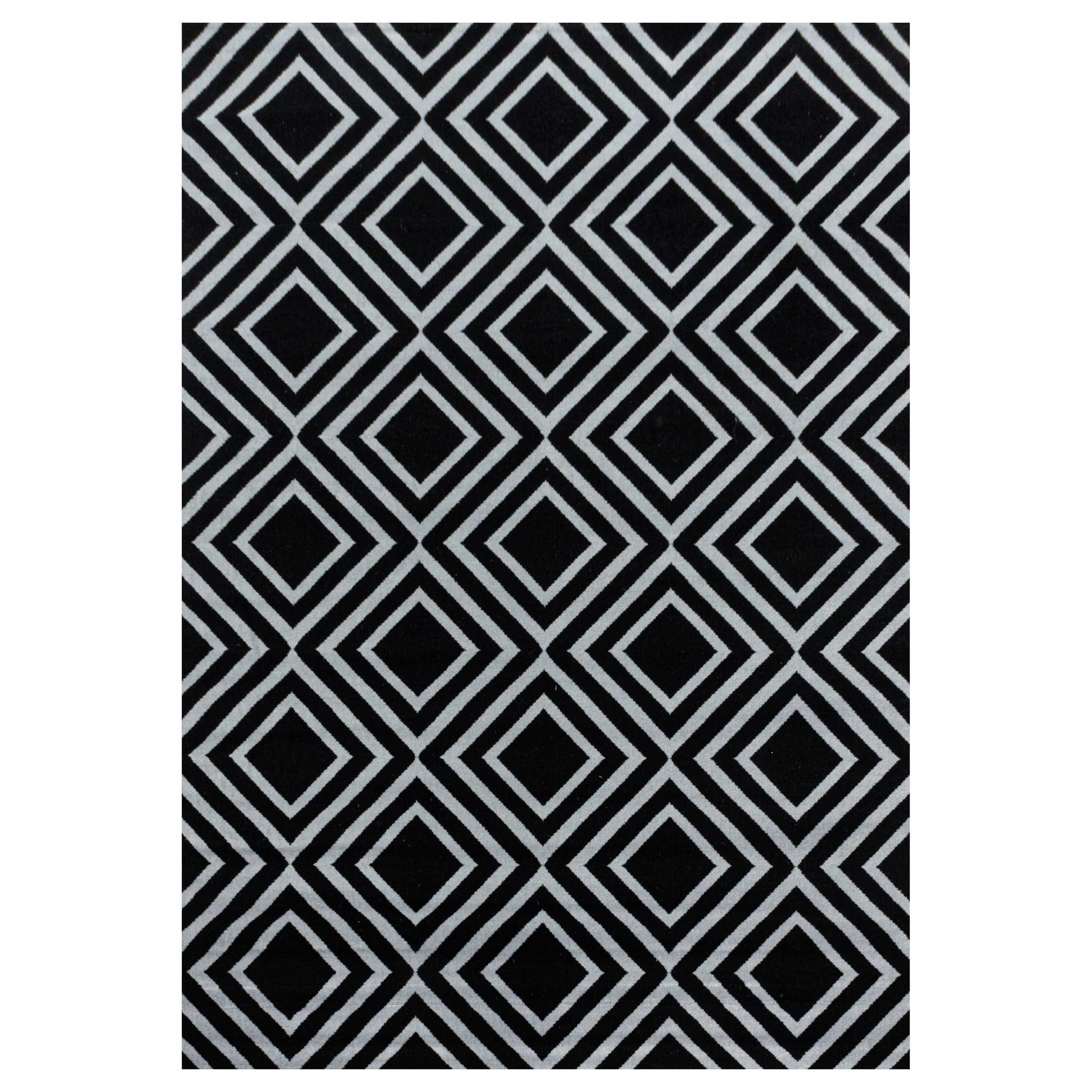 Ayyildiz Teppiche 120 X 170 cm Covor din PP Costa 3525 Geometric Negru