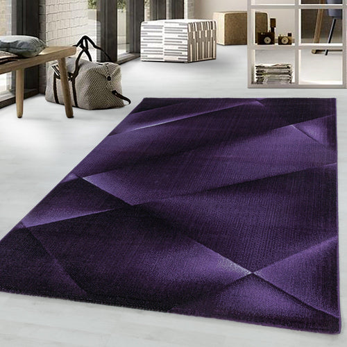 Covor din PP Costa 3527 Abstract Violet - SomProduct Romania