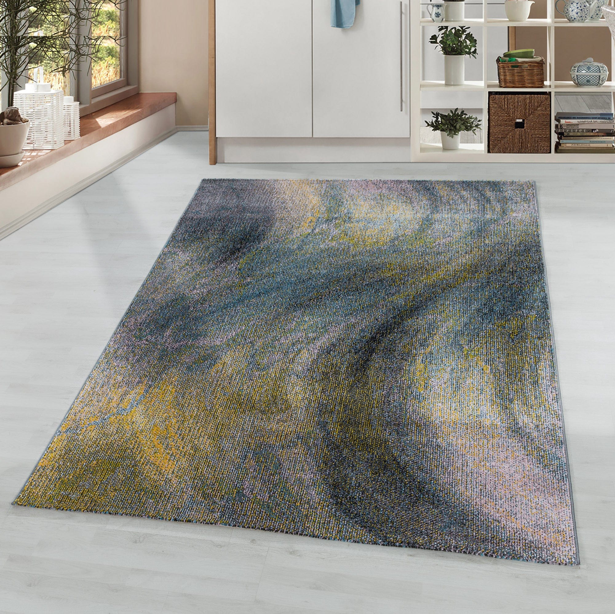 Ayyildiz Teppiche Covor din PP Ottawa 4204 Abstract Waves Multicolor