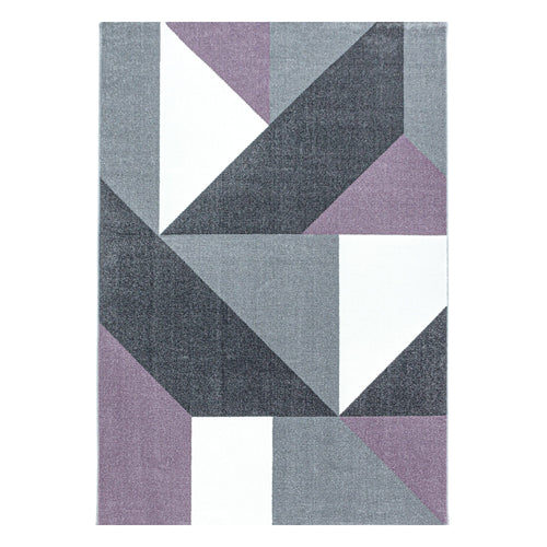 Ayyildiz Teppiche 120 X 170 cm Covor din PP Ottawa 4205 Geometric Violet