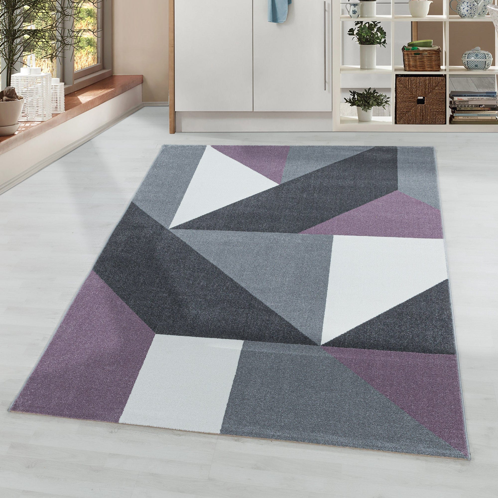 Ayyildiz Teppiche Covor din PP Ottawa 4205 Geometric Violet