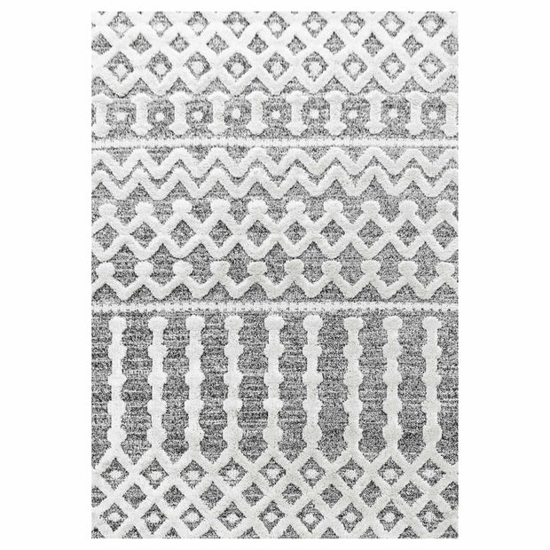 Ayyildiz Teppiche 120 X 170 cm Covor din PP Pisa 4710 Boho Design Gri