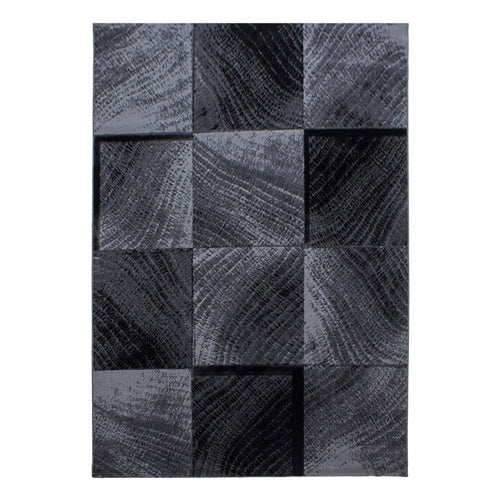 Ayyildiz Teppiche 120 X 170 cm Covor din PP Plus 8003 Checkered Negru