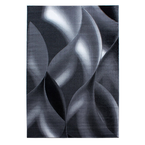 Ayyildiz Teppiche 120 X 170 cm Covor din PP Plus 8008 Abstract Waves Negru