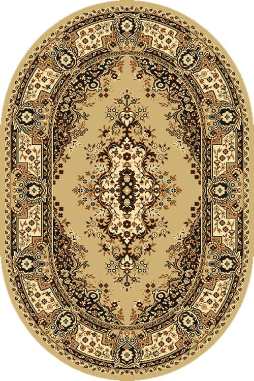 Agnella 120 x 170 cm Covor Fatima Beige Oval, Wilton