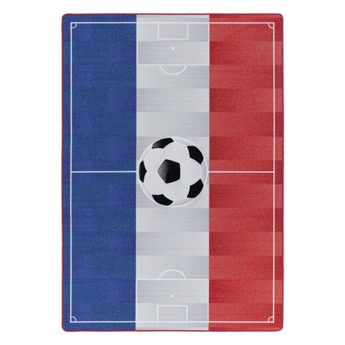 Covor pentru copii din poliamida Play 2913 Stadium France Alb & AYYTPCH-PLAY2913WHITE