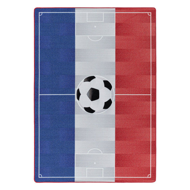 Covor pentru copii din poliamida Play 2913 Stadium France Alb & AYYTPCH-PLAY2913WHITE