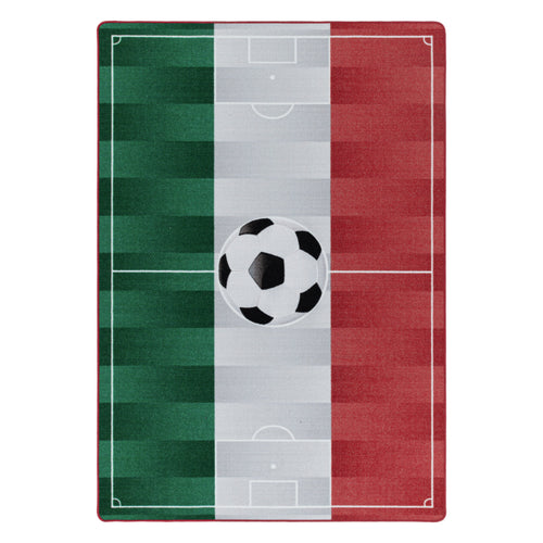 Covor pentru copii din poliamida Play 2915 Stadium Italy Alb & AYYTPCH-PLAY2915WHITE