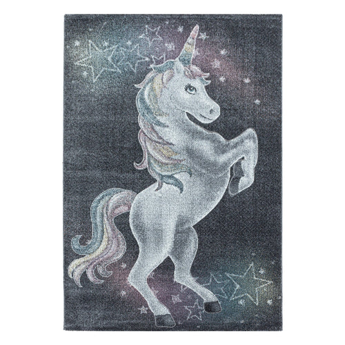 Covor pentru copii din PP Funny 2102 Unicorn Gri & AYYTPCH-FUNNY2102GREY & AYYTPCH-FUNNY2102GREY