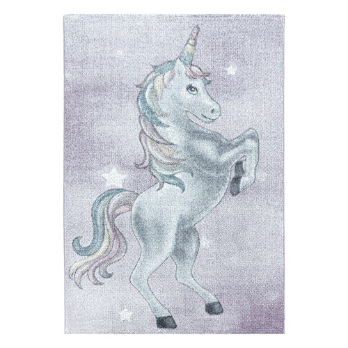 Covor pentru copii din PP Funny 2102 Unicorn Violet & AYYTPCH-FUNNY2102VIOLET