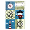 Covor pentru copii din PP Kids 0450 Pirate Multicolor & AYYTPCH-KIDS0450MULTI