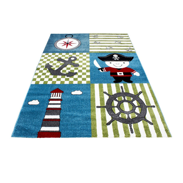 Covor pentru copii din PP Kids 0450 Pirate Multicolor (2)