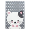 Covor pentru copii din PP Kids 0550 Cute Cat Roz & AYYTPCH-KIDS0550PINK & AYYTPCH-KIDS0550PINK