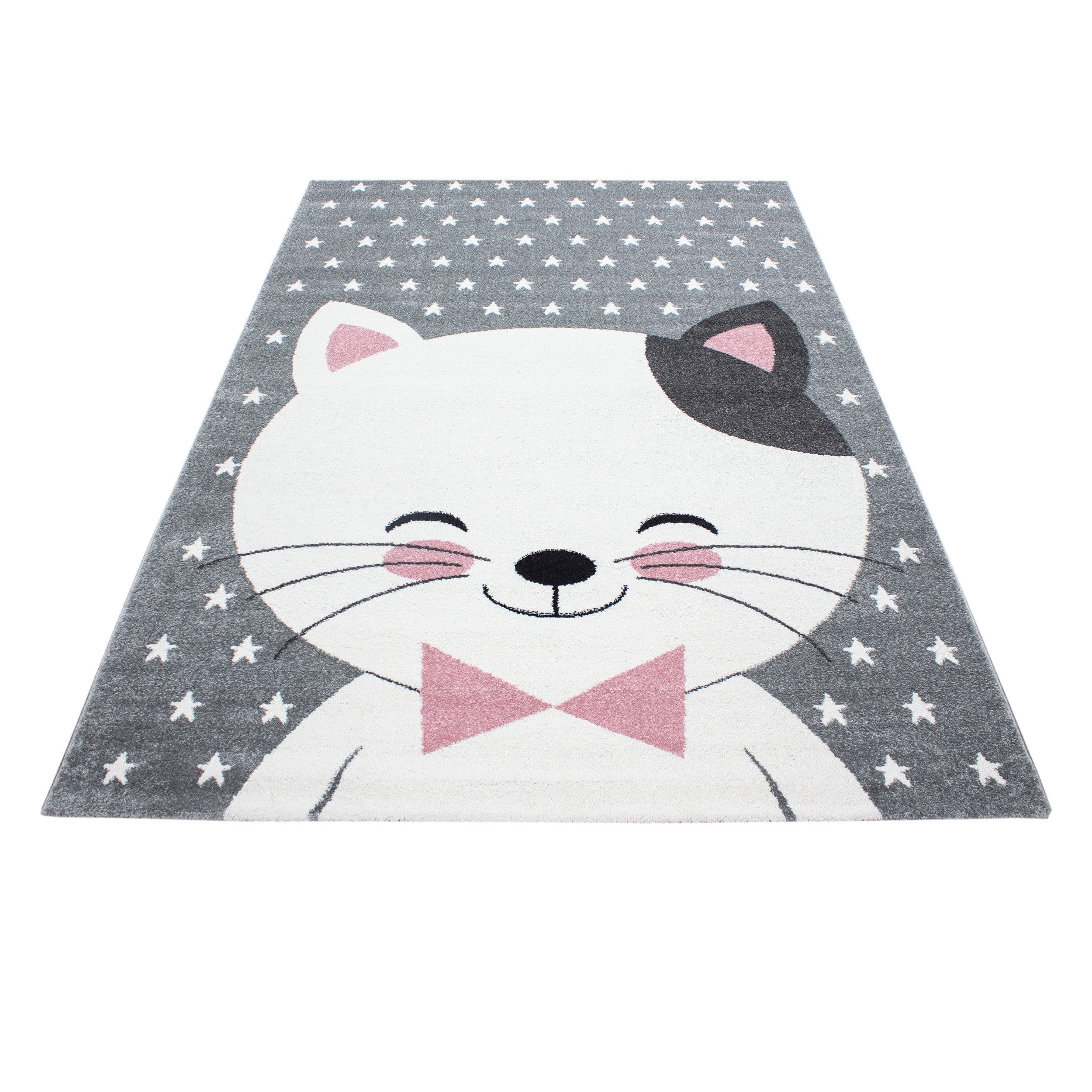 Covor pentru copii din PP Kids 0550 Cute Cat Roz (2)