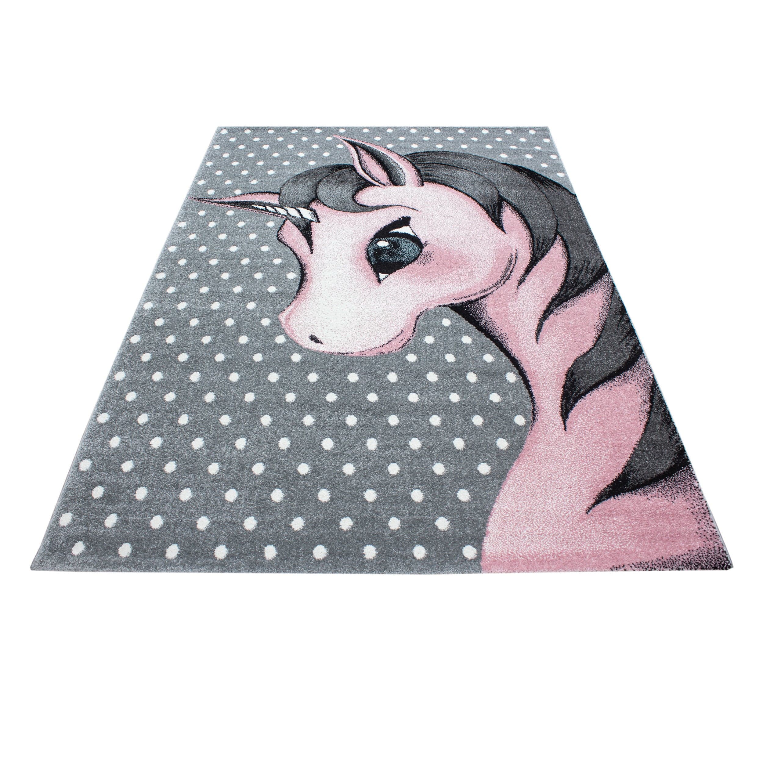 Covor pentru copii din PP Kids 0590 Unicorn Roz (2)