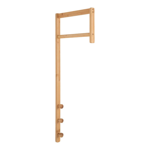 Cuier suspendat din bambus, Trento Natural, l3xA30xH82 cm